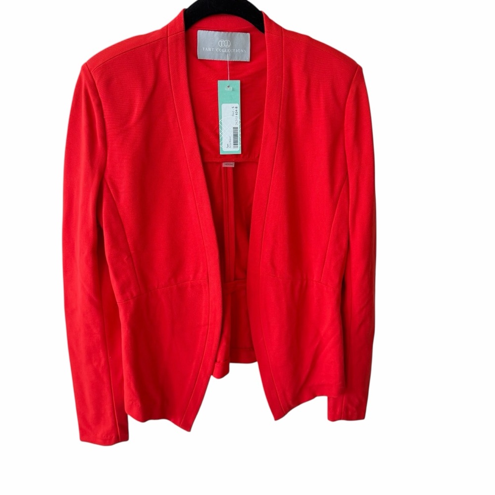 Tart $98 Collections Red Blazer size Small NWT New - Picture 3 of 9